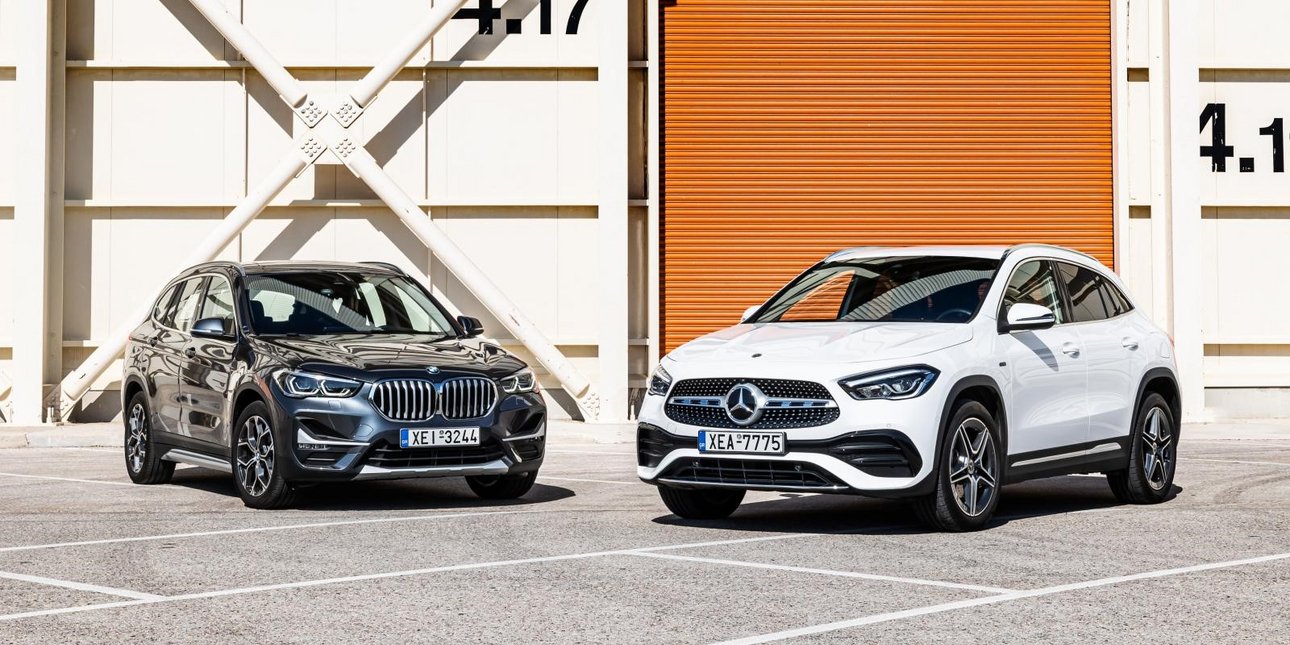BMW X1 vs Mercedes GLA Συγκρίνουμε δύο premium SUV που μπαίνουν
